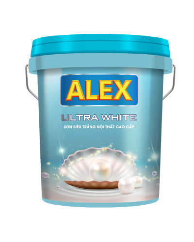 SƠN SIÊU TRẮNG NỘI THẤT NANO ALEX ULTRA WHITE
